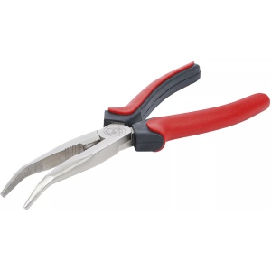 Cleste spit cu varf usor indoit cu manere izolate, 200 mm, BGS DIY 338 - Img 2