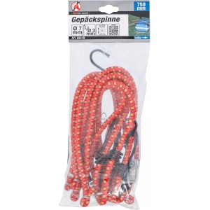 Coarzi elastice pentru bagaje | 8 braţe, BGS DIY 85518 - Img 4