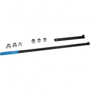 Curea trapezoidala si set de chei pentru rolele intinzatoare, 8 piese, Brilliant Tools BT571050 - Img 2
