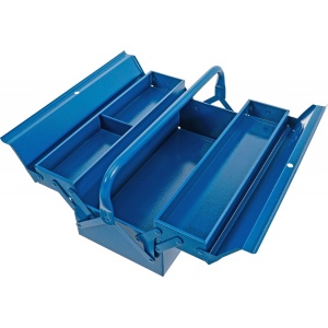 Cutie unelte metalica goala,, 420 x 200 x 150 mm, 3 compartimente, BGS 33001 - Img 3