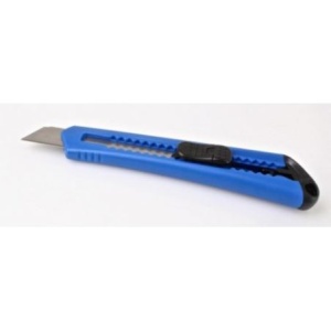 Cuțit utilitar cu lamă de tăiere din oțel inoxidabil 100x18x0,5 mm, Satra S-KN18 - Img 3