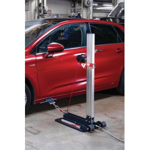 Dispozitiv pentru indreptare a elementelor de caroserie auto cu fixare pneumatica pe podea, sarcina maxima de tragere 350Kg / forta, GYS 077379 - Img 7