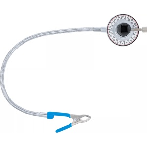Dispozitiv pentru verificat unghi de strangere, brat cu cleste de fixare, antrenare 1/2", BGS 3169 - Img 2
