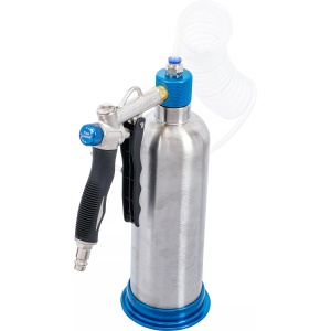 Dispozitiv pneumatic pentru curatarea filtrelor de particule sau catalizator, capacitate 650ml, furtun de aer 4x6mm, lungime 2.7m, BGS 9417 - Img 2