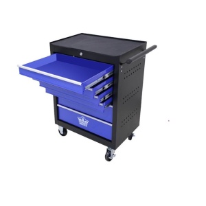 Banc de scule cu 6 sertare, echipat cu 415 piese, Garage Meister