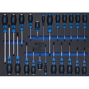Echipare sertar surubelnite + surubelnite mecanice, BGS 4014