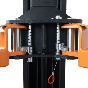 Elevator auto cu 2 coloane, brate simetrice 776 - 1249mm, capacitate de ridicare 4 tone, Lincos STD-5140M 400V - Img 5