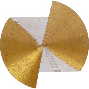 Freza pentru gaurit si majorat in trepte pentru metal, 4-22mm, BGS 1619 - Img 2
