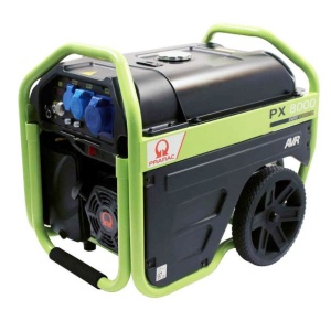 Generator de curent pe benzina, portabil, monofazat, 6.0 kVA, Pramac PX8000