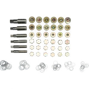 Kit de reparatii pentru filetul dopului de scurgere a uleiului, 114 buc, Brilliant Tools BT711300 - Img 3