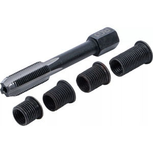 Kit reparatie filete pentru bujii incandescente M8 x 1, BGS 167 - Img 1