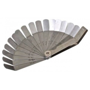 Lera pentru determinare distanta, 0.005 - 1 mm, 16 piese, Satra S-S16PG