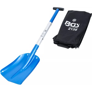 Lopata de zapada din aluminiu cu coada demontabila cu inchizatoare rapida, BGS 2139 - Img 1