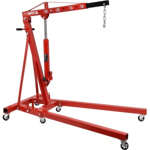Macara girafa pentru ridicat motoare, capacitate max. 2 tone, Yato YT-55557
