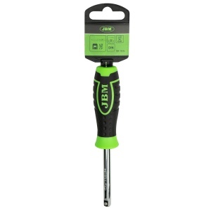 Mâner pentru tubulare cu patrat de antrenare 6,3 mm (1/4"), lungime 150 mm, JBM 13336 - Img 2