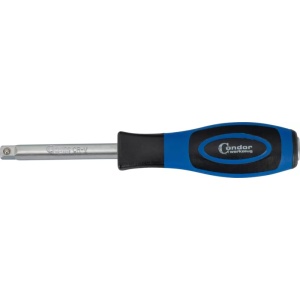 Maner rotativ pentru tubulare cu patrat de antrenare1/4", lungime 150 mm, Condor 21119 - Img 2
