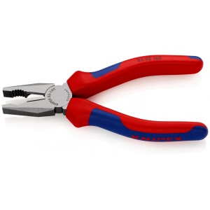 Patent combinat, manşoane multicomponent, lungime 160 mm, Knipex 0302160 - Img 2