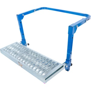Platforma de lucru cu sprijin pe roata, reglabila pentru autoutilitare mici şi vehicule 4 x 4, BGS 71002 - Img 1