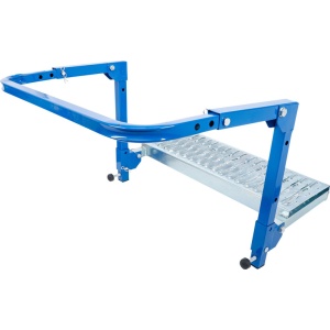 Platforma de lucru cu sprijin pe roata, reglabila pentru autoutilitare mici şi vehicule 4 x 4, BGS 71002 - Img 4