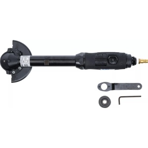 Polizor pentru taiere pneumatic extra lung cu cap plat, lungime 376 mm, BGS 3268 - Img 2
