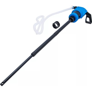 Pompă manuală pentru butoi pentru uree (AUS32), incl. 2 adaptoare pentru butoaie din plastic, BGS 74565