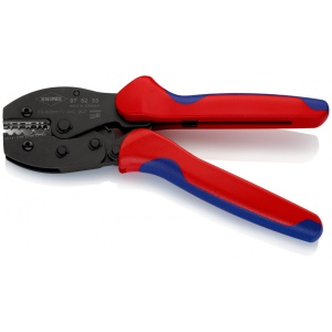 PreciForce® Cleste de sertizat 0,5 – 10 mm², manşoane multicomponent, lungime 220 mm, Knipex 975233 - Img 3