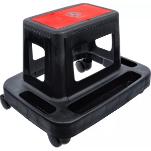 Scaun rulant cu compartimente de depozitare și compartiment de stocare, BGS DIY 90101 - Img 1