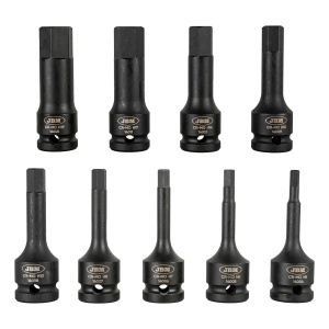 Set 8 imbusuri de impact hex. lungi de 1/2", JBM 52339 - Img 6