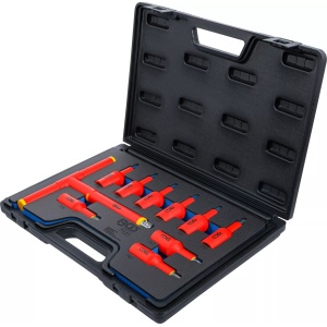 Set biţi Torx T20 - T55 cu izolatie VDE, antrenare patrat interior 1/2" (12,5 mm), 10 piese, BGS 7131 - Img 5