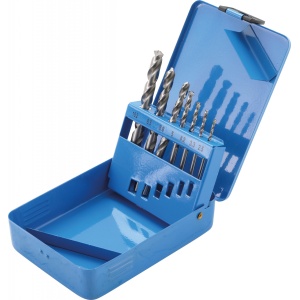 Set burghie Ø 2,5 - 10,2 mm, cote de pregaurire pentru filetare, 7 piese, BGS 9580