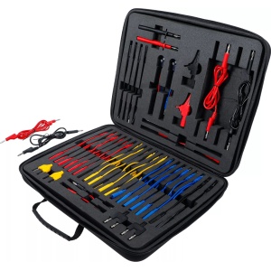 Set cabluri de masurare şi vârfuri de testare, 92 piese, BGS 2184-1 - Img 3