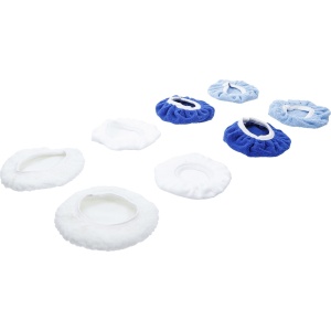 Set calote polişare, Ø 125 mm, 8 piese, BGS 74510 - Img 2