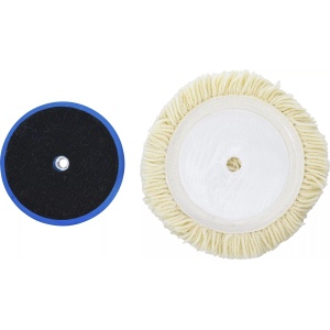 Set calote polişare Ø 180 mm 2 piese, BGS 74480 - Img 4