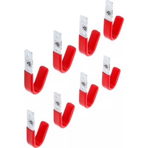 Set cârlige de agatat diverse scule pe perete, 8 piese, BGS DIY 88318 - Img 4