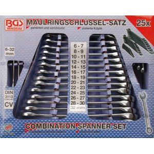 Set chei combinate 6-32 mm, 25 piese, BGS 1190 - Img 1