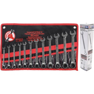Set chei combinate cu clicket ,12 piese, BGS DIY 30001 - Img 4