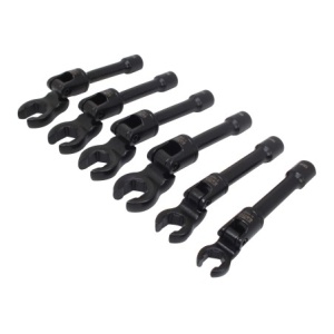 Set chei Crowfoot cu articulatie 12-19 mm, act 3/8", 6 buc, Satra S-90201 - Img 5