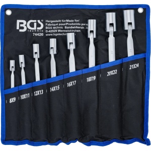 Set chei cu capete tubulare articulate in 12 colturi, 8-24mm, 8 piese, BGS 74426 - Img 6