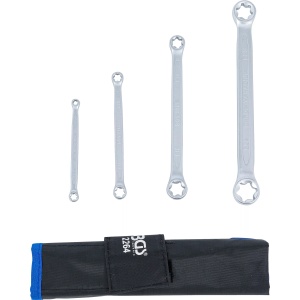 Set chei inelare duble cu capete Profil E | E6xE8 - E20xE24 | 4 piese, BGS 2264 - Img 3