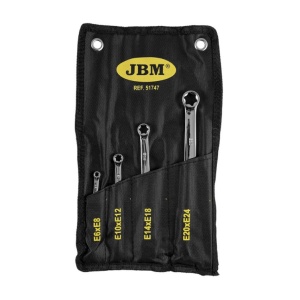 Set chei inelare E-uri late E6 - E24, 4 piese, JBM 51747 - Img 3