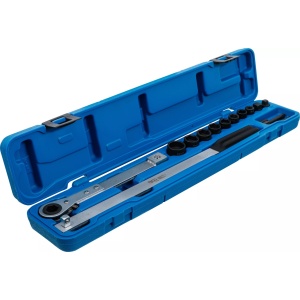 Set chei speciale pentru curele de accesorii 8, 12, 13, 14, 17, 18 si 24mm, include si chei in inch 3/8', 1/2', 5/8', BGS 1706 - Img 4