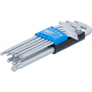 Set chei Torx cu cap sferic T10 - T50, 9 piese, BGS 818 - Img 1
