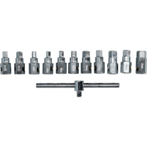 Set chei universale pentru schimb de ulei, 12 buc, Brilliant Tools BT711150 - Img 3
