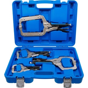 Set clești autoblocanți pentru sudură 4 piese, BGS 4586