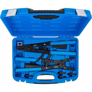 Set cleşti inele de siguranţa pentru vehicule utilitare, vârfuri interschimbabile, 400 mm, BGS 478 - Img 4