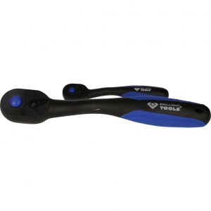 Set clicheti cu scimbator cu antrenare 1/4" si 1/2", 2 piese, Brilliant Tools BT023002 - Img 2