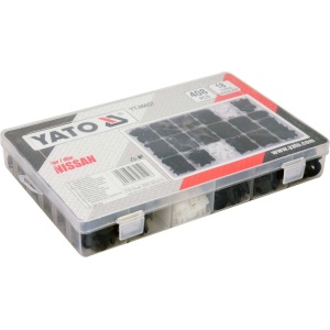 Set clipsuri tapiterie pentru Nissan, 400 buc, Yato YT-06657 - Img 2