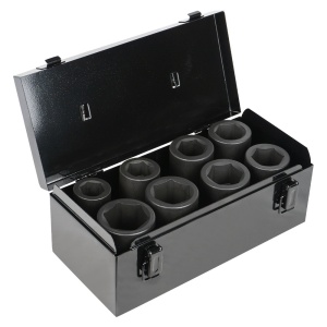 Set de 8 tubulare de impact de 1" lungime, JBM 54316 - Img 2