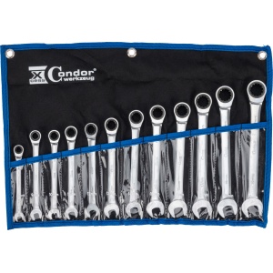 Set de chei cu clichet, 12 piese, varioplus, 8-19 mm, Condor 4035 - Img 2