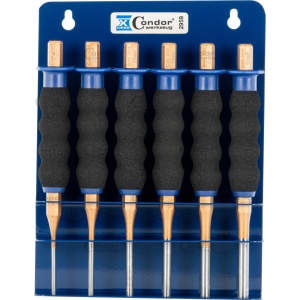 Set dornuri 3, 4, 5, 6, 7, 8 mm, lungime 180 mm, 6 piese, Condor 2959